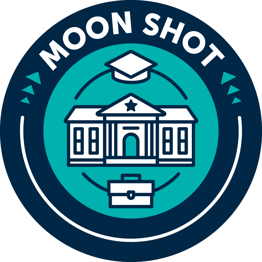 Moon Shot for Economic and Social Mobility badge