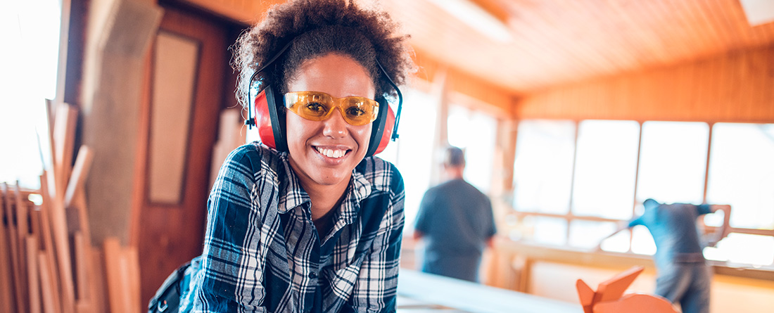 Female Skilled Trades professional